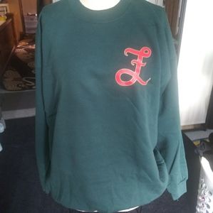 Fully laced sweatshirt